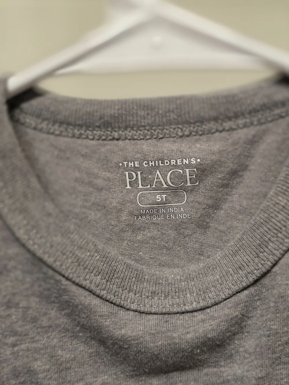 The Children's Place Gray Tee with Bear, Fox & Owl School Graphic